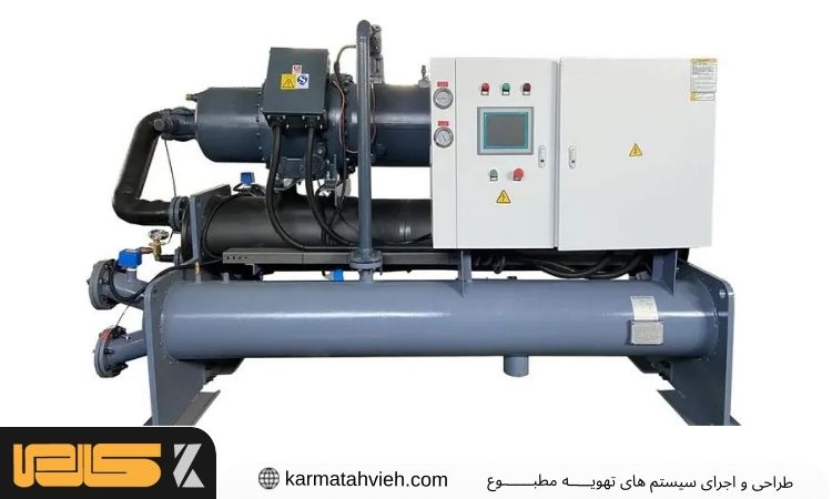 چیلر آب خنک اسکرو