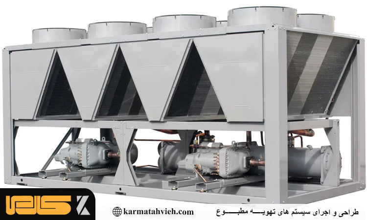 inverter drive در چیلر های هوا خنک