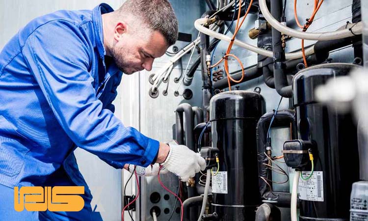 بازرسی قطعات کلیدی چیلر